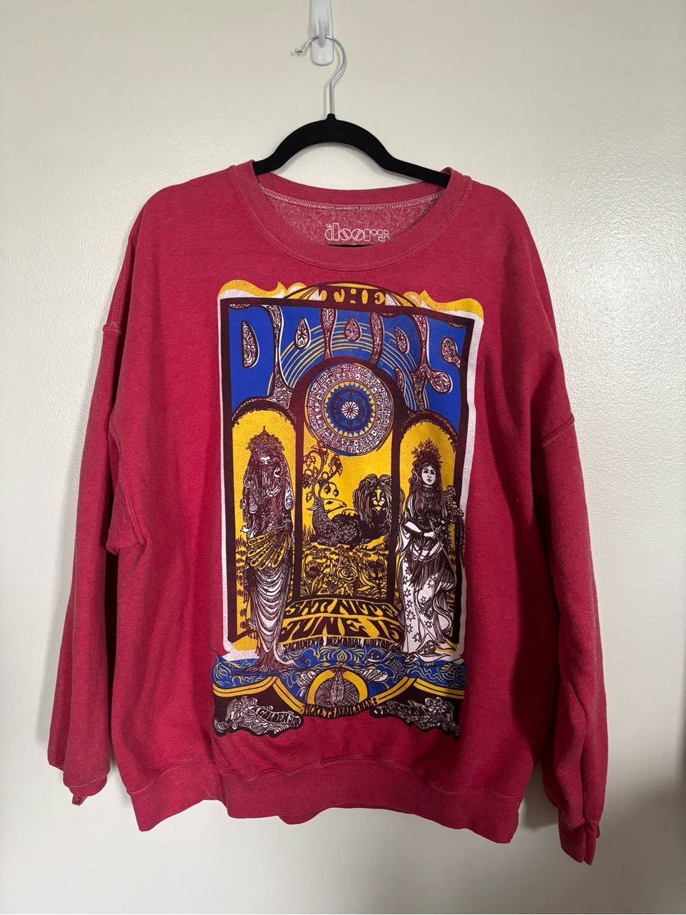 Urban Outfitters The Doors oversized graphic sweater